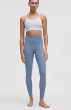 100% AUTHENTIC NWT Lululemon Align™ High-Rise Pant 28" Washed Denim  Size 8