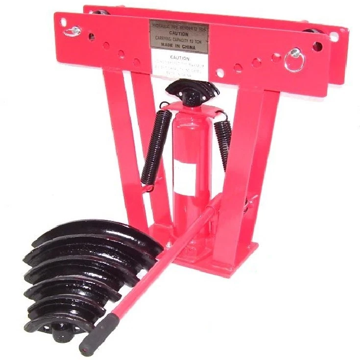 Piegatubi Idraulico Manuale - Per Barre Omnibus E Tubi Fino A 12 Mm, Strumento Professionale