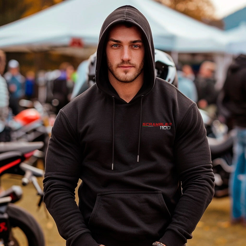 Ducati Scrambler 1100 - Motorcycle Hoodie Pullover for Riders