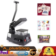 Heat Press Machine Clothing Logo Printing for Transfer Stickers Labels 4.7x4.7"