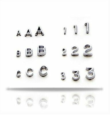 NDT 1/4" x 1/16" LEAD FIGURES full set of 26 bag of letters A-Z