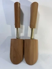 Rochester Shoe Co. Cedar Wood Shoe Stretcher Tree Pair Of 2