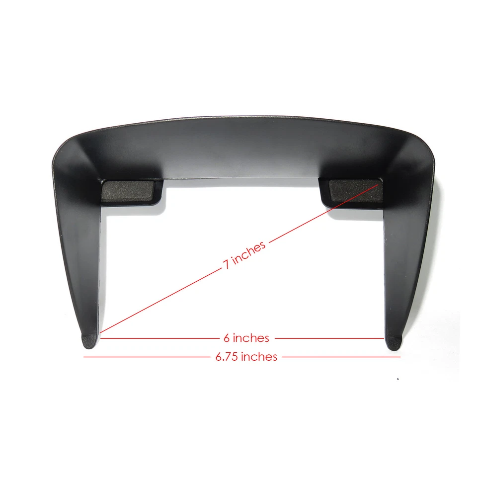 7" Clip-on Visor Sun Shade Sunshade For Garmin DriveSmart 7 LMT EX GPS - VSC7 - Image 4 of 4