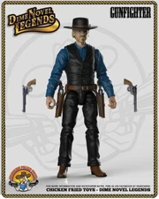 Dime Novel Legends 1:18 scale (4") old west action figure Gunfighter