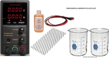Rhodium Plating Kit, Rhodium plating Starter Kit, Includes Rhodium Solution
