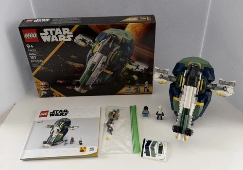 LEGO Star Wars 75433 Jango Fett's Starship 100% w/ Instructions box and minifigs