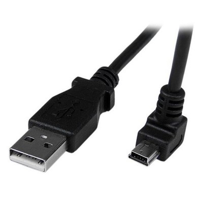 StarTech.com 2m USB auf Mini USB Anschlusskabel abgewinkelt - USB A zu Mini B Ka