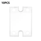 Transparent Polycarbonate Covers 10 Pack for SSR Solid State Relay Units