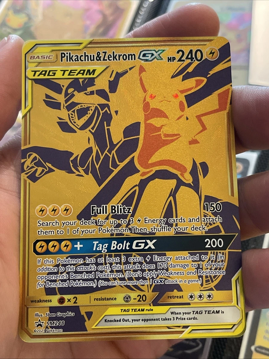 Pikachu & Zekrom GX Pokémon TCG Cards for sale | eBay
