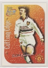 1999 Futera Fans Selection Manchester United Cutting Edge David Beckham 0cp0