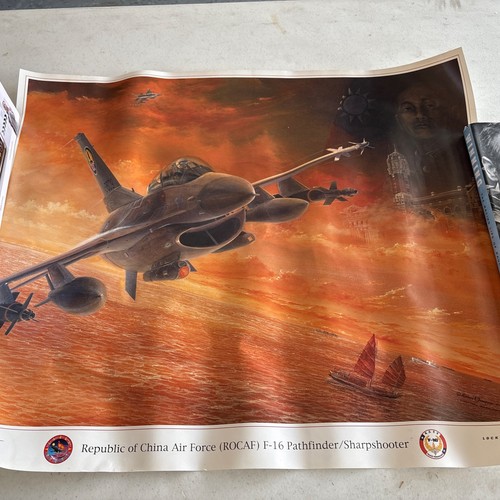 Lithograph F-16 Pathfinder/Sharpshooter - Picture 2 of 9