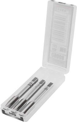RICHMANN Gewindebohrer Set M14 HSS-G DIN352   3tlg Handgewindebohrer Metall Prof