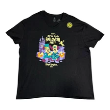 Walt Disney Parks Mickey & Minnie Mouse Halloween Shirt  2015 Glow ITD  2XL  $32
