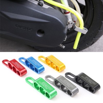 6mm Three Pipes Bracket Stent Waste Oil Tube Fixed 7 Color Motor Universal UK po