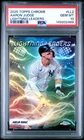 Aaron Judge 2025 Topps Chrome Lightning Leaders #LL2 CASE HIT PSA 10 Yankees
