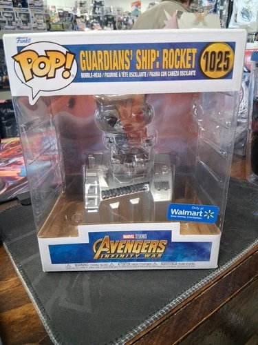 Funko Pop Deluxe Marvel Guardian's Ship: Groot & Guardian Ship: Drax