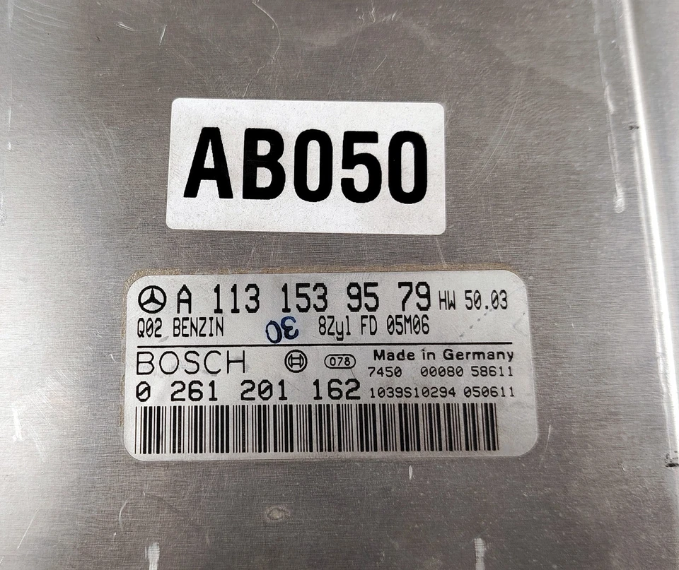 MÓDULO CONTROL MOTOR MERCEDES-BENZ ML500 R500 BASE 5.0 ECU ECM0261201162 Foto 3 de 4