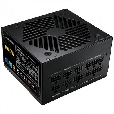 1000W Power Supply Modular 80+ Gold ATX3.1 PCIE 5.1  Zero RPM Mode Low Noise Fan