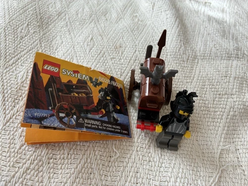 Lego Fright Knights Treasure Cart Set 6028 Complete 1998 With Instructions