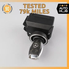 08-14 Mercedes W207 E350 C250 Ignition Switch Module w/ Key 2079052600 OEM 79k