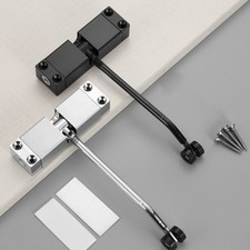 Quiet Door Closures Mechanism Automatic Spring Action Aluminum Alloys Friendly