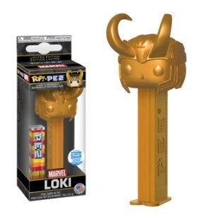 POP! Pez Marvel Loki Gold Funko Exclusive Vinyl Figure