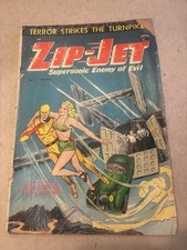 ZIP-JET #2 1953 (St. John) Rocketman and Rocketgirl (Zip-Jet y Pat)
