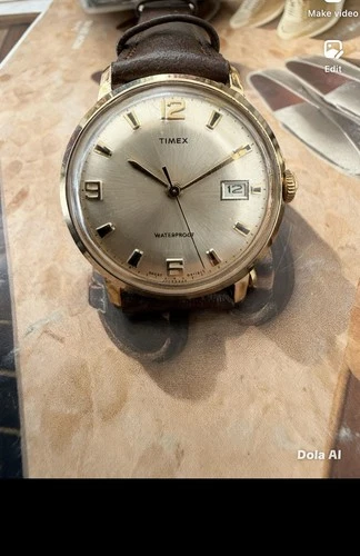 VINTAGE TIMEX MARLIN MECHANICAL WATCH MADE IN GREAT BRITAIN 1969
