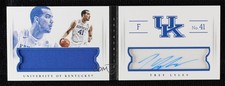 2015 Panini National Treasures College Signatures 65/99 Trey Lyles #56 Auto 11ur