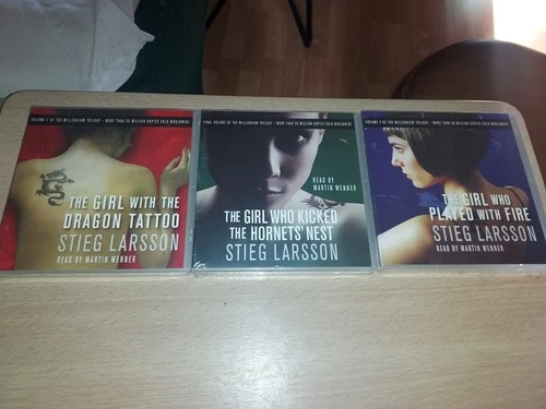 the girl with dragon tattoo played with fire kicked hornets nest 3 audio books