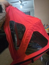 Bugaboo Bee 5 Neon Red Breezy Hood