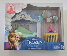 Disney Frozen Castillo Flip 'n Switch con MagiClip Moda y Muñeca Anna, Nuevo