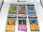 PSA 10 Pikachu Complete Set Of 6 SEQ 020/M-P McDonald's Promo Pokemon Card JPN