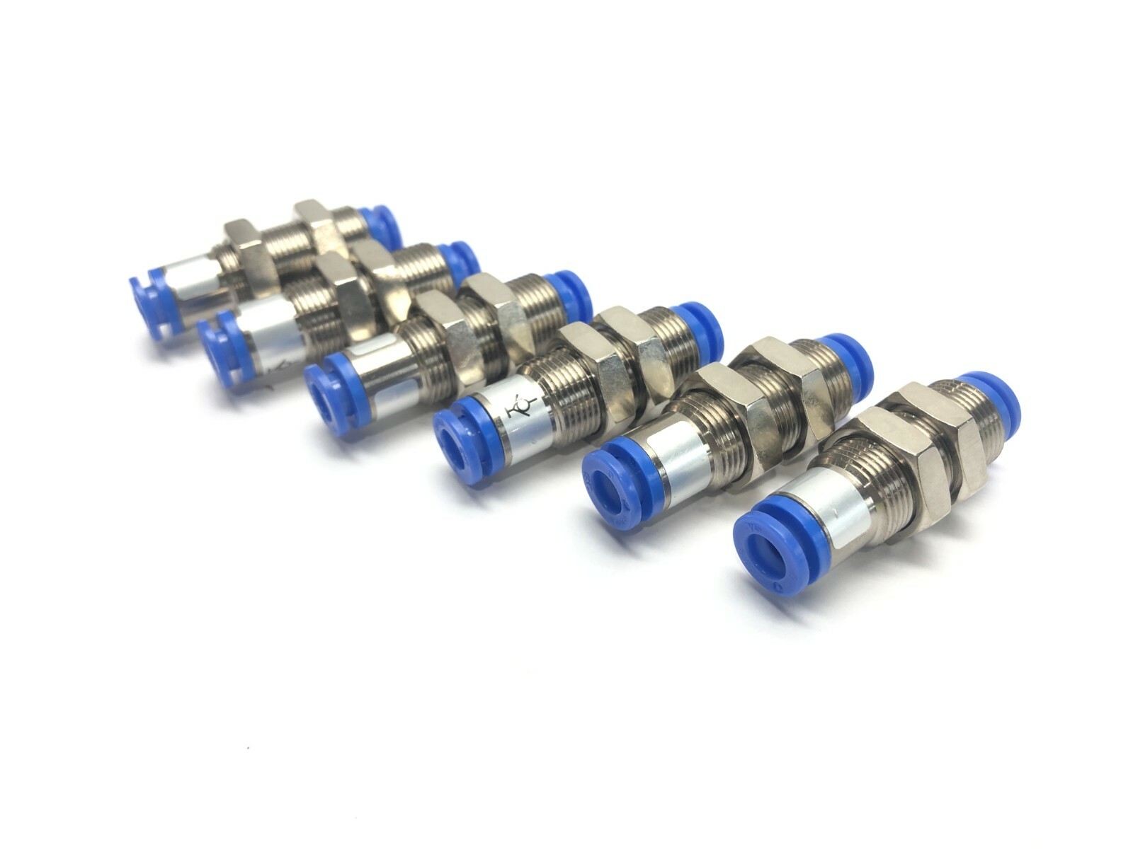 SMC KCE06-00 Self Seal Fittings LOT OF 6