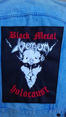 Venom embroidered back patch black metal bathory hellhammer celtic frost