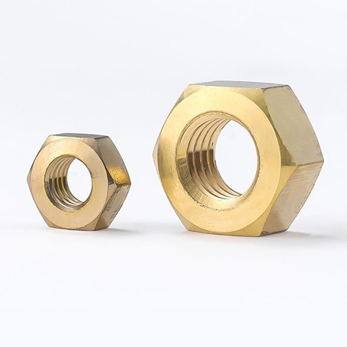 Sechskantmuttern Messing M2 M2.5 M3 M4 M5 M6 M8 M10 M12 Hexagon Mutter Grad 4.8 - Picture 5 of 6