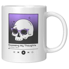 Exposing Thoughts White Mug