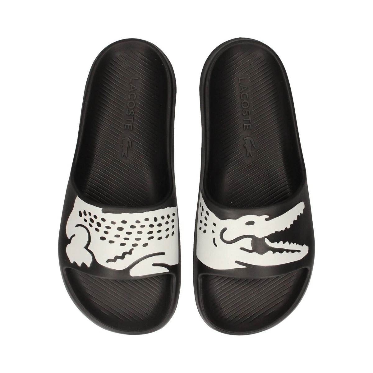 Logo lacoste noir et blanc top