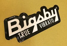 180-2846-100 Bigsby True Vibrato Tin Logo Guitar Sign