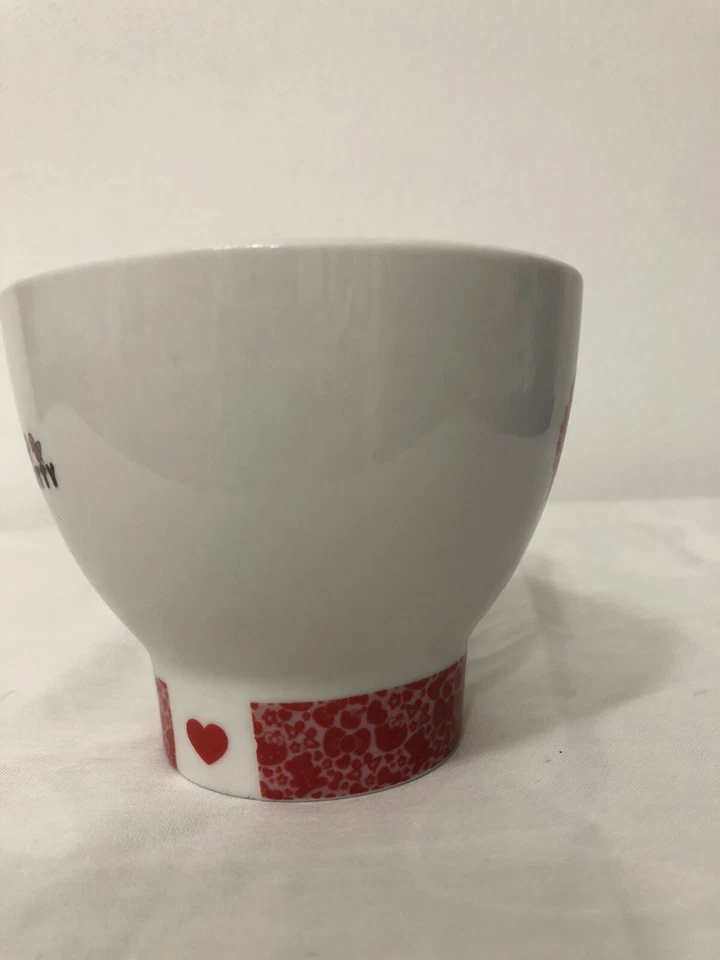 SANRIO HELLO KITTY TAZZA CIOTOLA PORCELLANA PUBBLICITARIA - 1976 - 2011 - Imagen 2 de 4