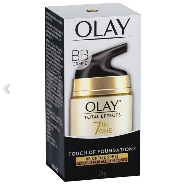 olay total effects foundation moisturizer