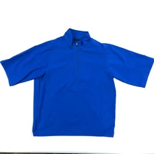 Zero Restriction Tour Series Jacket L Golf Sport Performance 1/2 Zip Windshirt