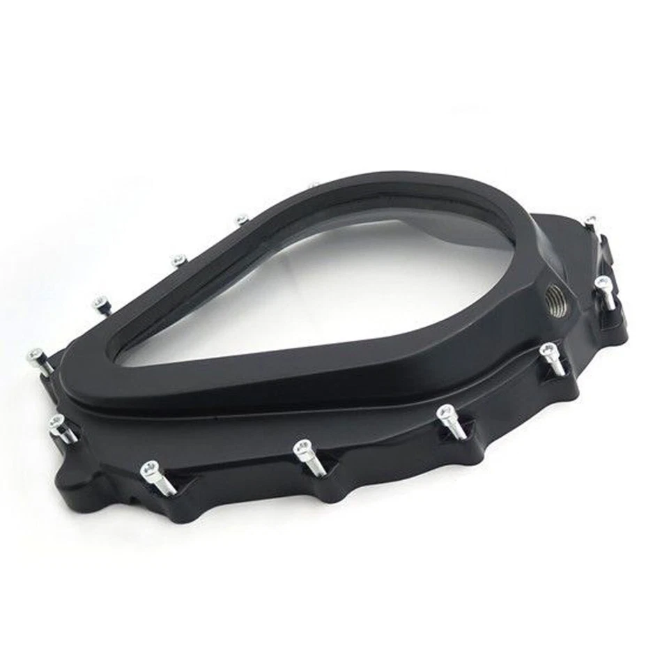 Cubierta de embrague del estator del motor derecho transparente para Honda CBR 1000RR 2004-2007 05 Foto 4 de 4