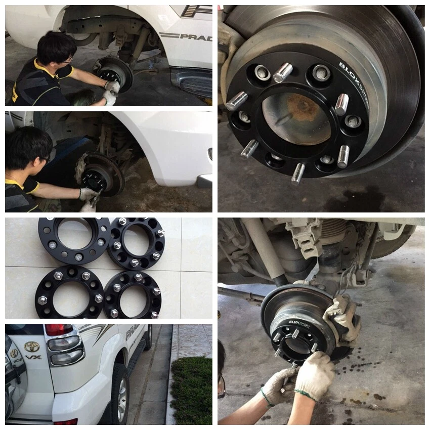 Separadores de rueda 6x139,7 30 mm para Lexus GX470 GX460 y Toyota Land Cruiser Prado (4) Foto 3 de 4