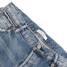 Moussy NWT Straight Leg Jeans Size 30 US Ridgemont In Blue Cotton Denim