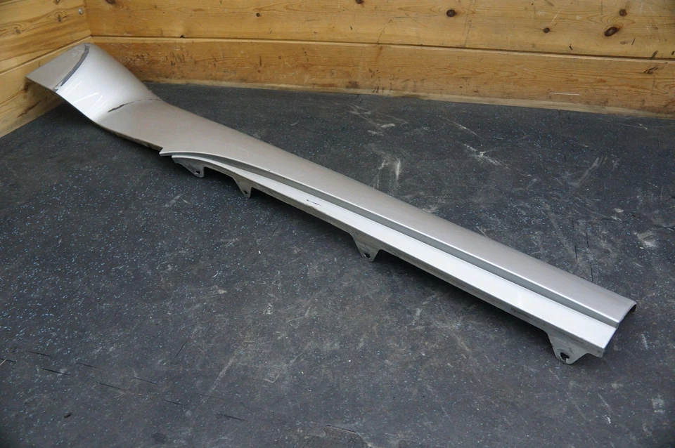 Falda lateral izquierda del conductor moldura basculante plateada (67u) 10378334 Chevy RSR 03-06 Foto 3 de 4