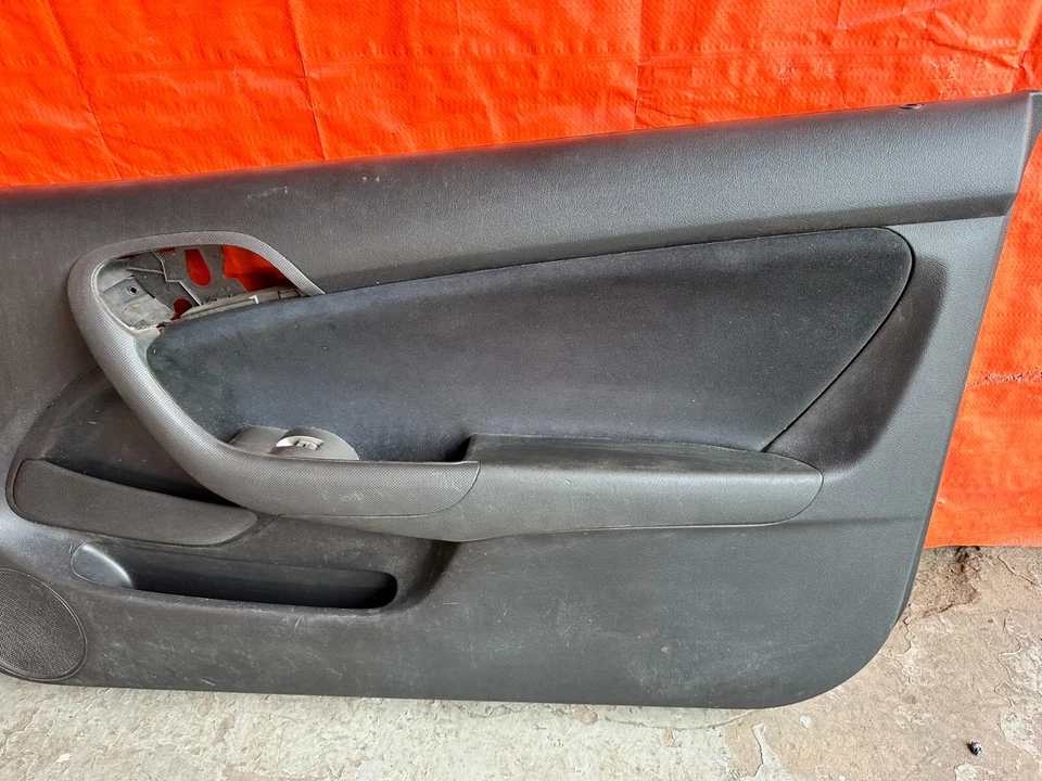 02-06 ACURA RSX - 左右黑色门板带麂皮绒插入 - 原始设备制造商工厂 — 第 4/4 张图片