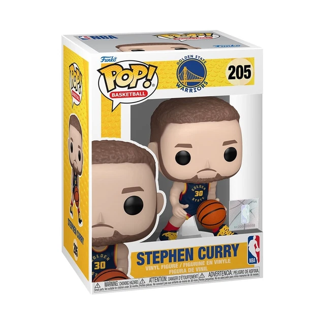 Funko Pop! NBA: Golden State Warriors - Stephen Curry #205 (24-25 City Edition)