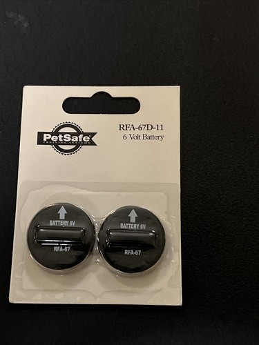 PetSafe RFA-67 6V Lithium Battery for Dog Collar - 2 Pack - Picture 1 of 2