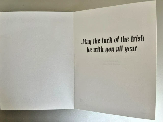 Lot of 2 St. Patrick's Day Greeting Cards - Image 3 of 4